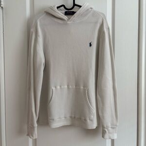 Polo Ralph Lauren Cream White Hoodie
